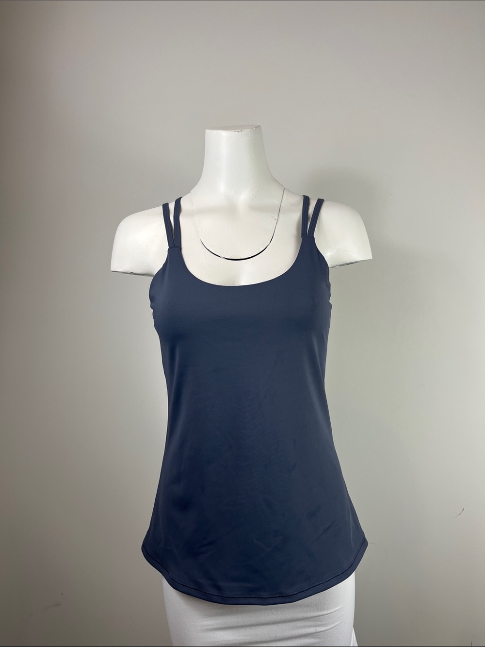 tek gear Double-Strap Scoop Neck Tank Top in Navy